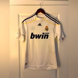 Vintage Real Madrid White Soccer Jersey Size Men’s S